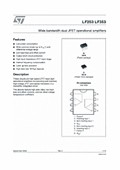 DataSheet LF353 pdf